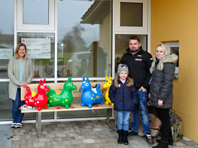 Spende für Kindergarten Anzenkirchen zu Weihnachten